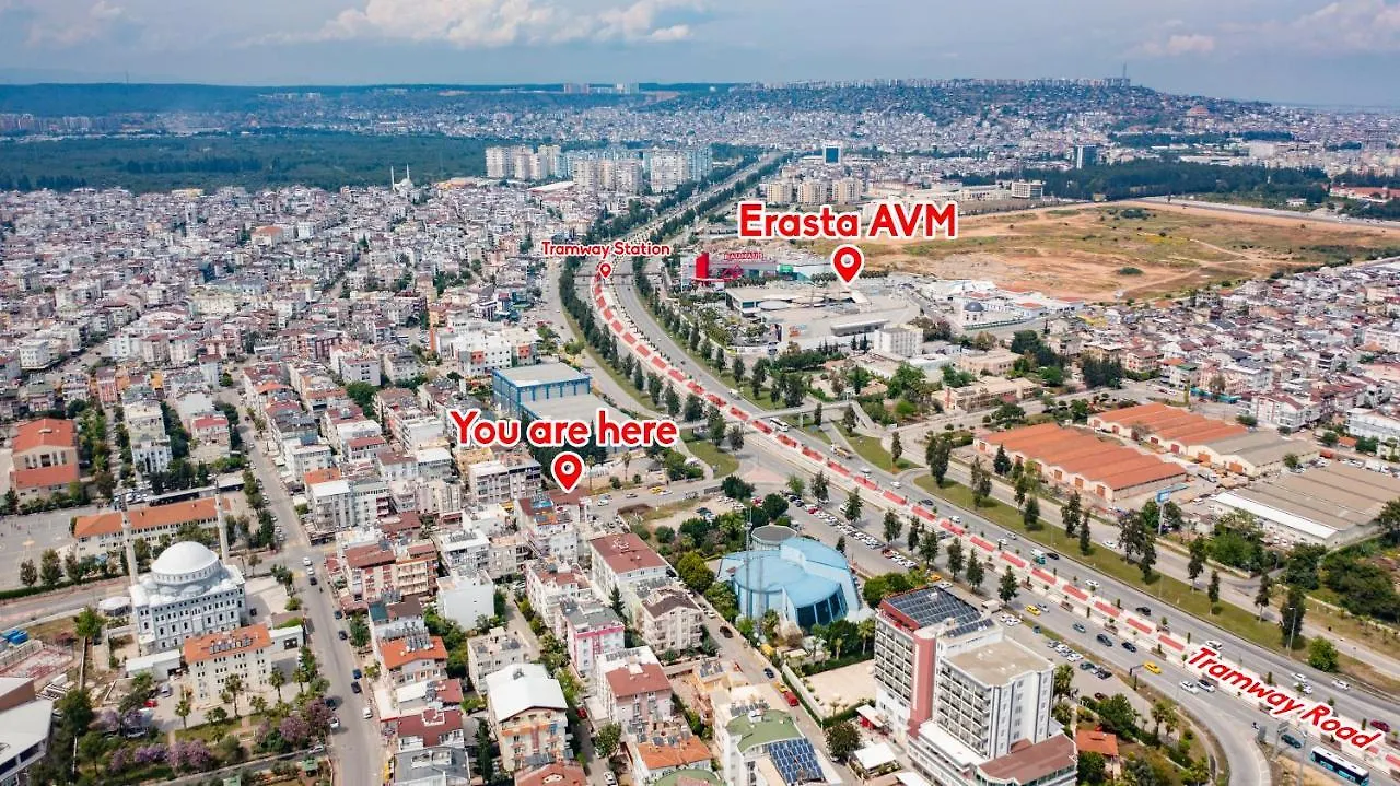 Cozy Flat Close To Konyaalti Beach '6' Анталья