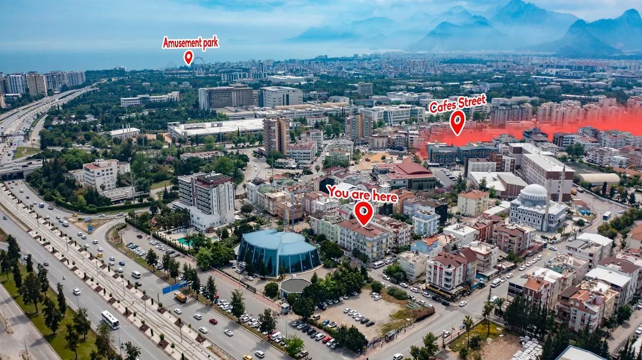 Cozy Flat Close To Konyaalti Beach '6' Анталья Турция